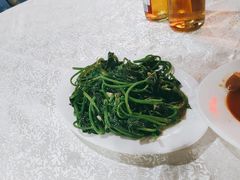 豆酱炒通菜-老东风菜馆·潮汕大排档