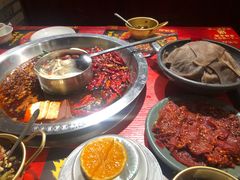 -谭鸭血老火锅(娄星区长青街店)