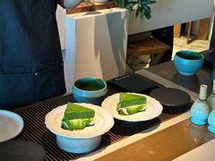 抹茶咖啡制作中-luutosa  cafe & tea 鹿兔山