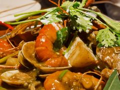 手抓海鲜黄咖喱味-仓库南洋海鲜小排档(柳河路店)