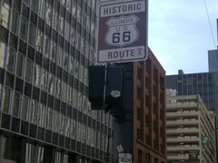-66号公路起点牌