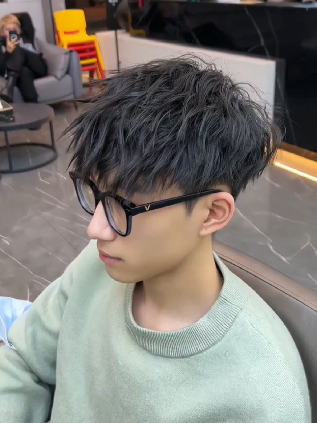 纹理烫#碎发