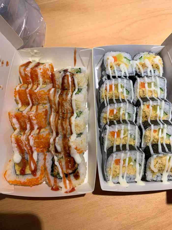 n多寿司(成龙大道店)-"打包带回的,挺不错的,米稍微硬了一点点,.