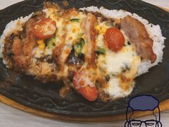 杂菌鸡扒烤饭-卢家妈妈·西餐厨房(卜蜂中心店)