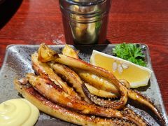 炸鱿鱼须-纪州豚骨酱油拉面(锦延路店)