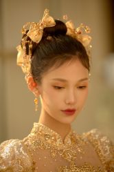-懿沉香中式嫁衣礼服秀禾服龙凤褂马来褂旗袍总店