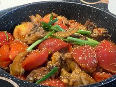 -贵州辣子鸡番茄鸡