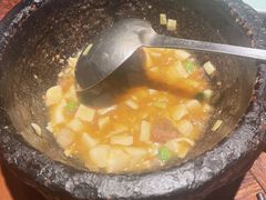 石锅鸡汤豆腐-绿茶餐厅(蓝色港湾店)