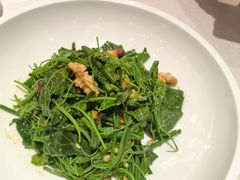 丝瓜尖拌桃仁-大铁勺新津菜(熙悦汇店)