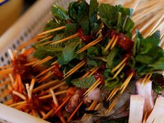 -拈签一笑黄牛肉辣卤串串