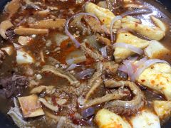 -老红桥炸灌肠牛肚锅烧烤(定福庄店)