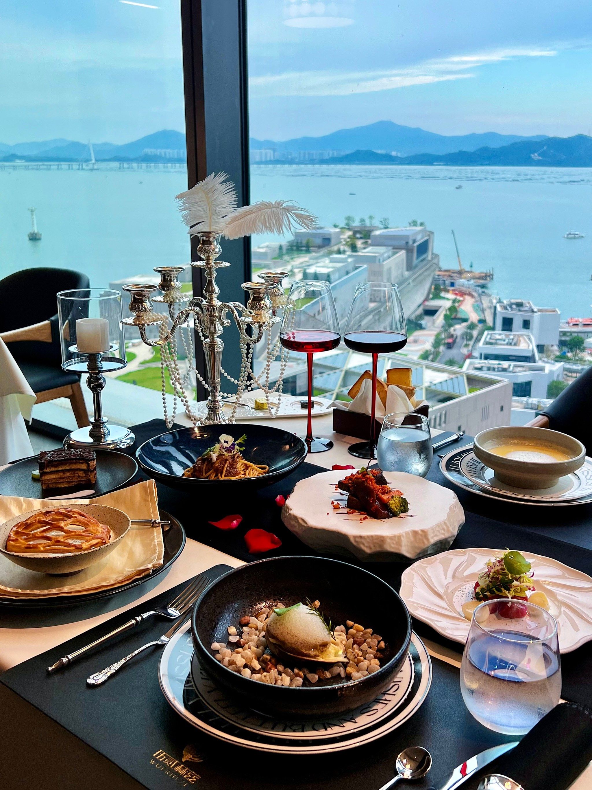 云端海景餐厅 在深圳这里约会太浪漫了