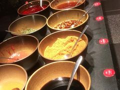 自助调料区-九鼎轩脆毛肚火锅(徐州苏宁店)