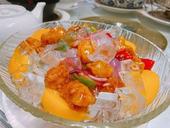 冰镇蜜桃咕噜肉-山泉公馆酒家(广州东站店)
