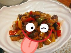 茄子肉丁拌面-文三里屯面馆(三里屯店)