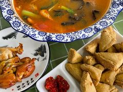 面疙瘩汤-长廊好灶头 本地人农家菜(枫泾古镇店)