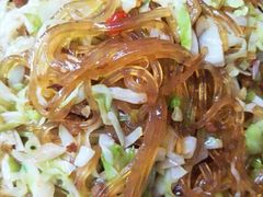 铁板肉沫水晶粉-九毛九西北菜(大东海店)