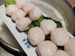 手工鱼丸-淘米捞·米汤脆鲩鱼火锅(福田皇岗店)