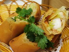 韭黄鲜虾炸春卷-君德澜酒家·创意粤菜(金山谷店)