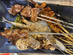 -宝记烧烤·碳锅羊肉·羊蝎子火锅·夜食社(文体路创始店)