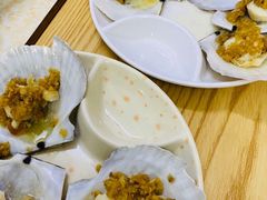 蒜蓉蒸元贝-强记龙虾钳(定安里店)