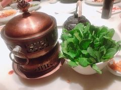 鸡汤煮鸡毛菜-初蓉丨遇见新川菜(亲贤街荣耀店)