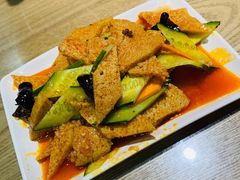 黄瓜拌面筋-陈记农家挂炉烤肉(雁南一路店)