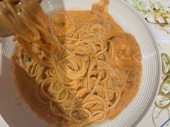 番茄奶油虾意面-沏点Trattoria意大利餐厅(新街口店)