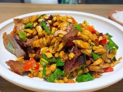 萝卜干炒腊肉-建辉湖南土菜馆(南大街店)