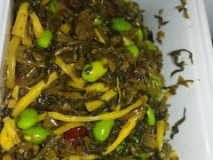 咸菜笋丝毛豆-老盛兴汤包馆(临汾店)
