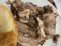 -京东一绝西海子西园烧饼夹肉