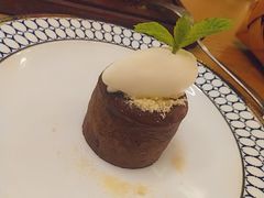 熔岩巧克力蛋糕配冰淇淋-EN SPACE恩空间