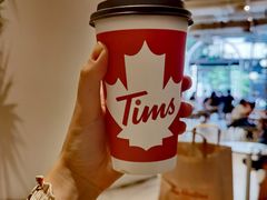 燕麦澳白-Tims天好咖啡(江干万象城店)