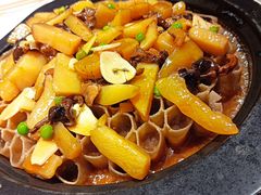 灰蘑莜面窝窝-锦绣金山人家(友谊店)