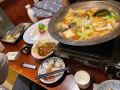 平目鱼寿喜锅-樱の花亭日本料理店