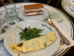 Omelette&nbsp;with&nbsp;wild&nbsp;mushrooms-花神咖啡馆