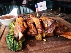 美国进口烧烤猪排-Lets burger非常汉堡·环球风味(蓝色港湾店)