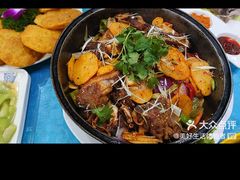 炕锅羊排-三江源美食城