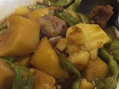 老家排骨土豆炖豆角-长城东北菜(新港西路店)
