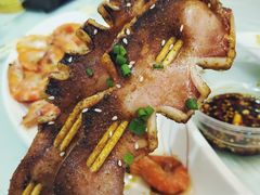 烤鱿鱼-覃记海鲜美食餐厅