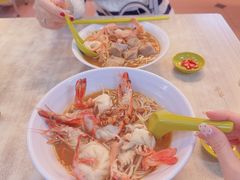 -白蘭閣街蝦麵
