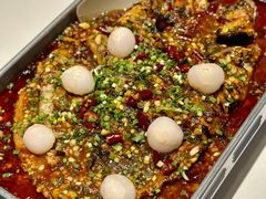 -探鱼·鲜青椒爽麻烤鱼(番禺万达店)
