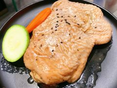 黑椒大鸡排-山野的朋友露营炭火烤肉