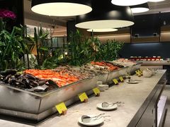 自助取餐区-顺德联塑万怡酒店·万荟轩自助餐厅