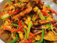 干锅手撕鸡-澎湖湾农家菜(八一路楚天府店)