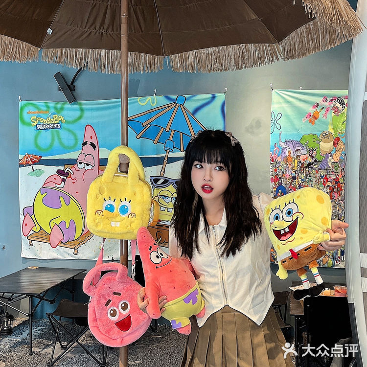 广州📍海绵宝宝主题咖啡店🧽也太可爱了叭‼