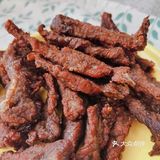 自制风干牛肉干，实在是香
