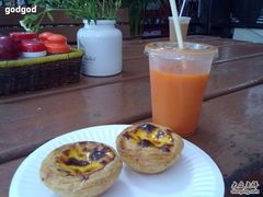 葡挞+甘笋汁-玛嘉烈蛋挞(金利来大厦店)