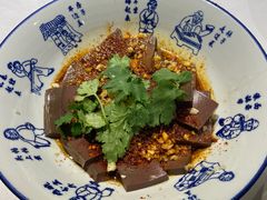 辣子蒜羊血-汉唐宴长安食府