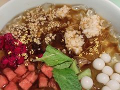 花田冰粉-绿茶餐厅(西单老佛爷店)